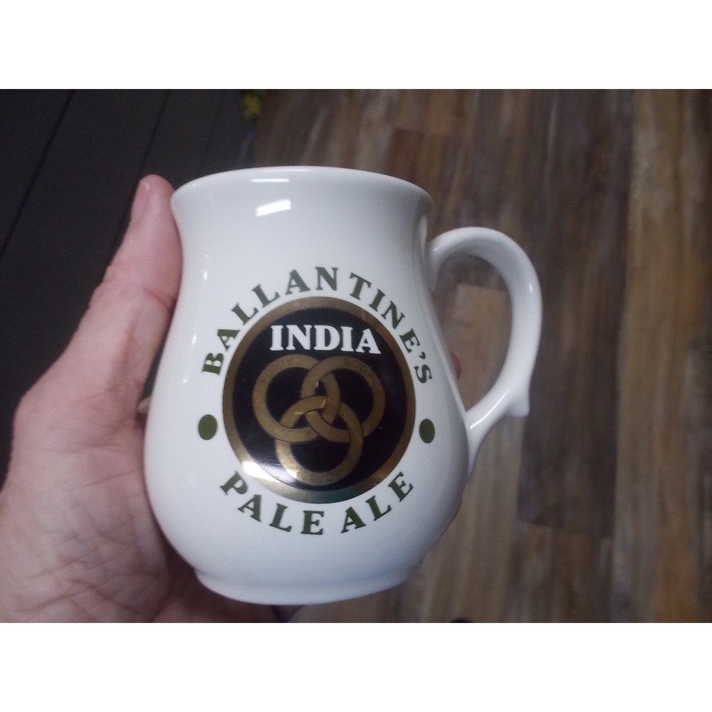 Vintage 1985 Franklin Mint Ballantine India Pale Ale Beer Mug Tankard Collection